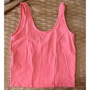 🍦BuffBunny Bae Tank In Coral🍦